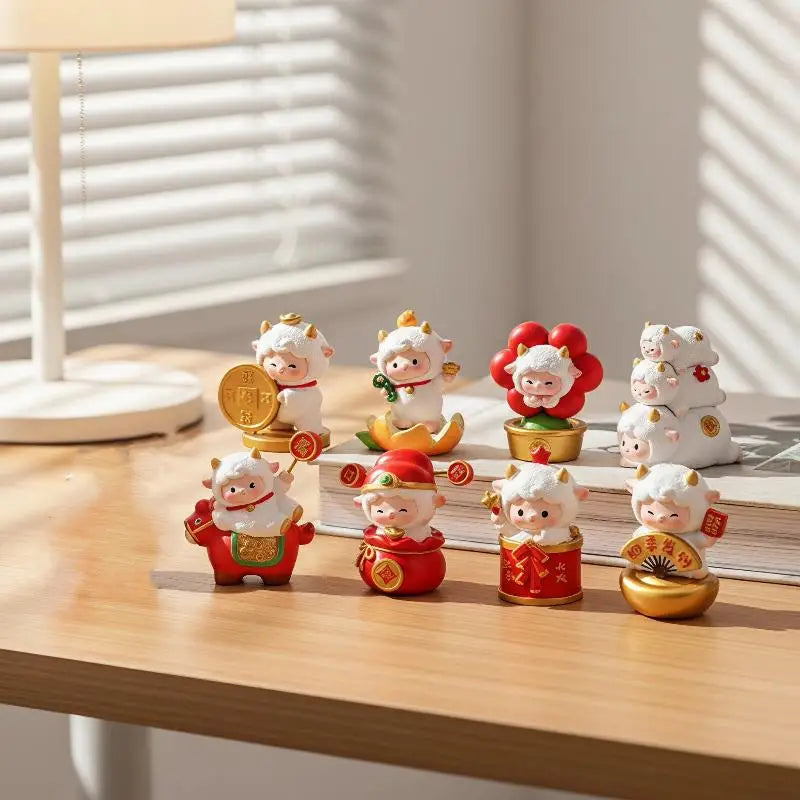 Mini Chickens Car Rearview Mirror Decor alternate view
