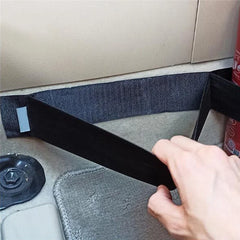 Car Trunk Organizer Elastic Fixing Tape Fire Extinguisher Water Tank Miscellaneous Sto close-up view