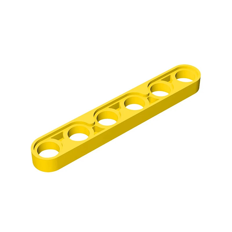 Gobricks GDS-694 Technical Liftarm Thin 1 x 6 | Compatible Building Block Piece alternate view
