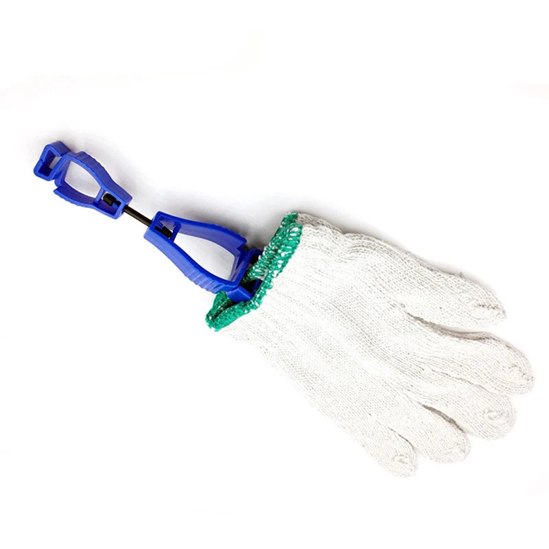 Plastic Glove Clip Holder Work Gloves Hanger close-up view