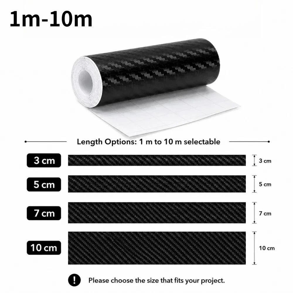 Film Car Door Edge Guards Door Sill Protector Waterproof Scratch Cover Strip Stickers Tape