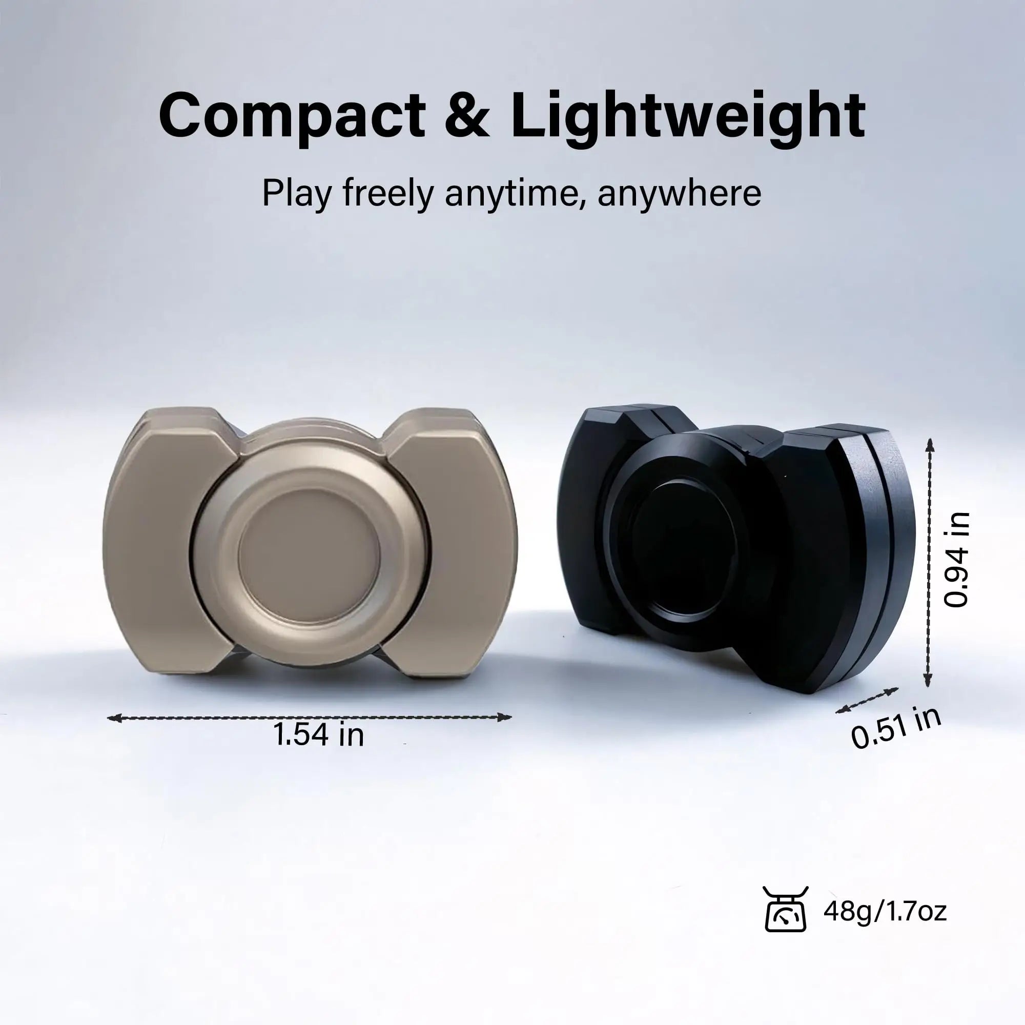 Magnetic Slider Fidget Spinner | Stress Relief EDC Toy alternate view
