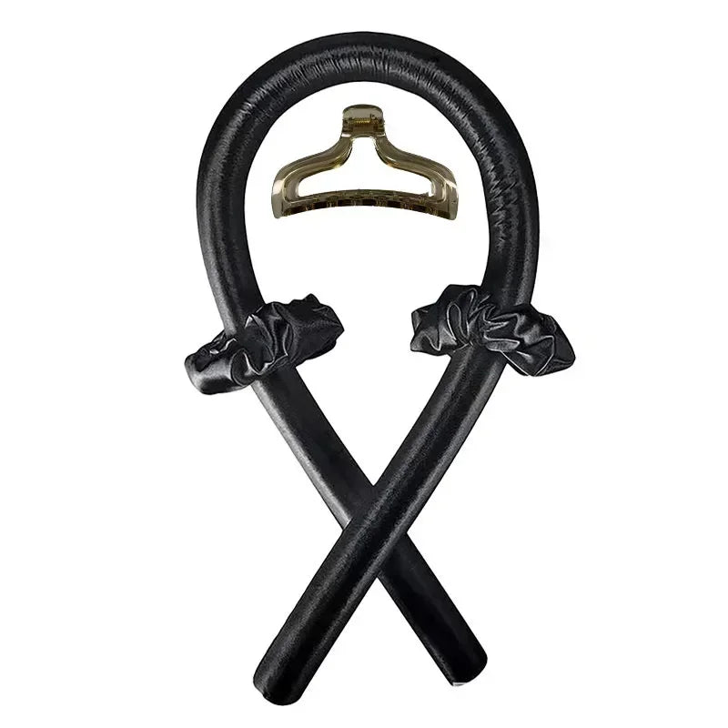 Heatless Curling Rod Headband | No Heat Hair Curler for Soft Sleeping Curls detail view