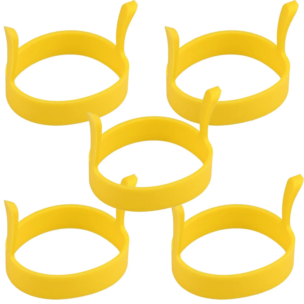 Silicone Egg Ring Mold | Nonstick Fried Egg and Pancake Mold Set detail view