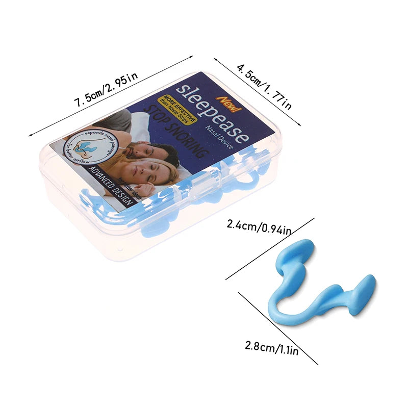 Anti Snore Nasal Dilator | Silicone Nose Clip for Better Sleep additional angle
