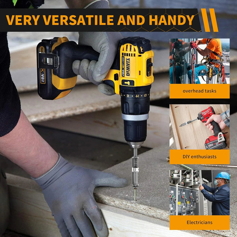 Spring Loaded Screw Holder Bit | Phillips Anti-drop Screwdriver Bit Holder additional angle