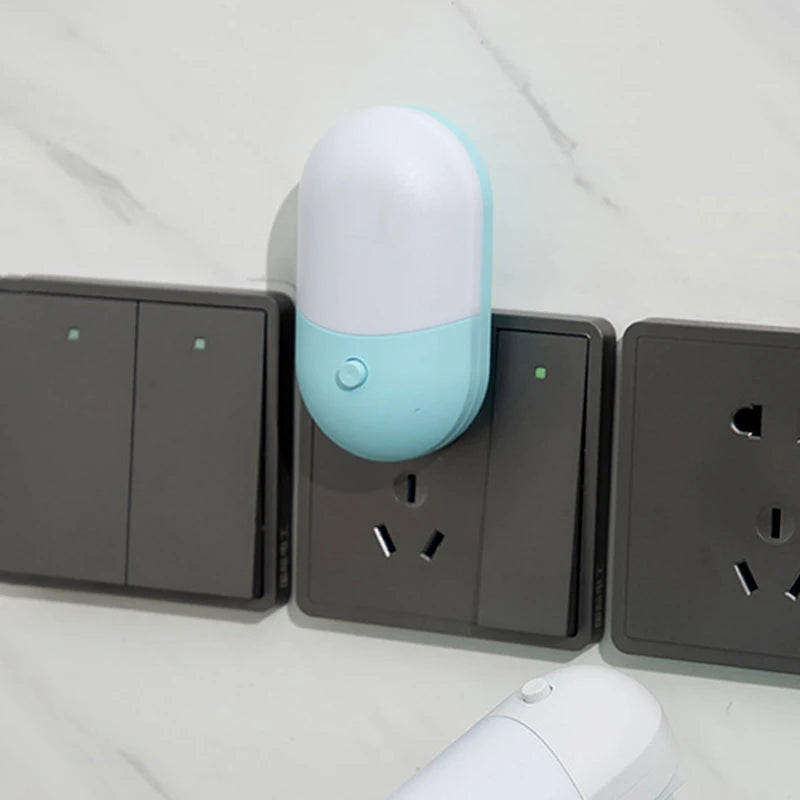 Mini Plug-In Night Light | LED Eye Protection for Bedside Baby Feeding detail view