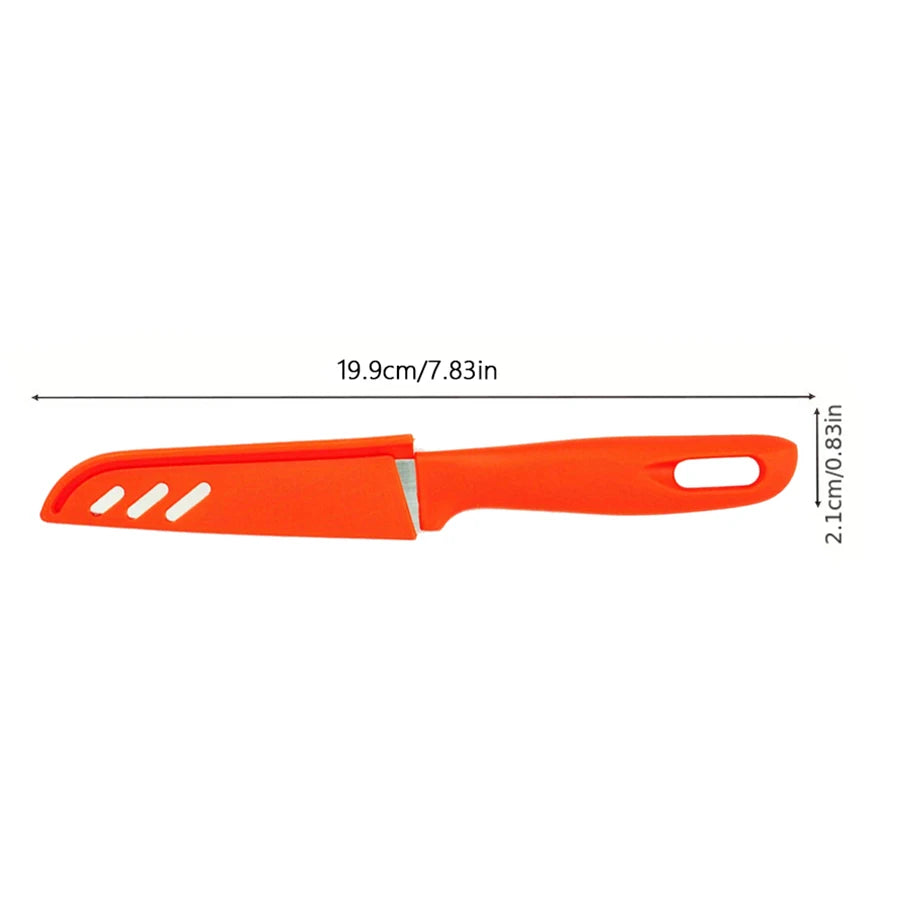 Candy-Colored Portable Fruit Peeler Knife | Stainless Steel Kitchen Gadget alternate view