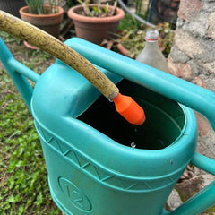 Self-Priming Siphon Pump for Water-Manual Shake OperatedOutdoor Patio close-up view
