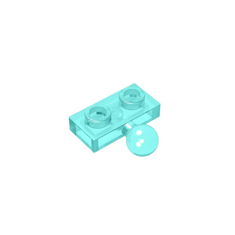 Plate, Modified 1 x 2 with Tow Ball on Side | Gobricks Building Block alternate view