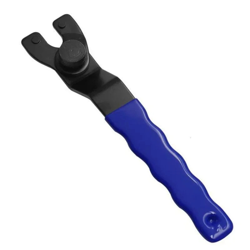 Adjustable Angle Grinder Wrench | Non-Slip Carbon Steel Hub Axle Tool Set additional angle