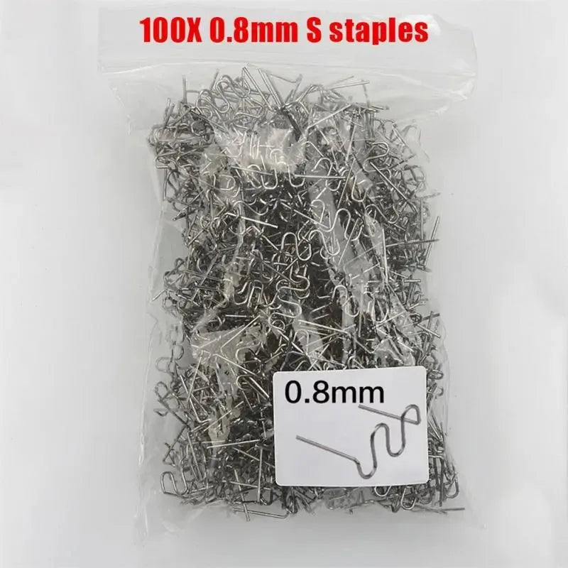 300Pcs Plastic Welder Hot Stapler Standard Pre-cut Corrugated Staples | Bumper Body R alternate view