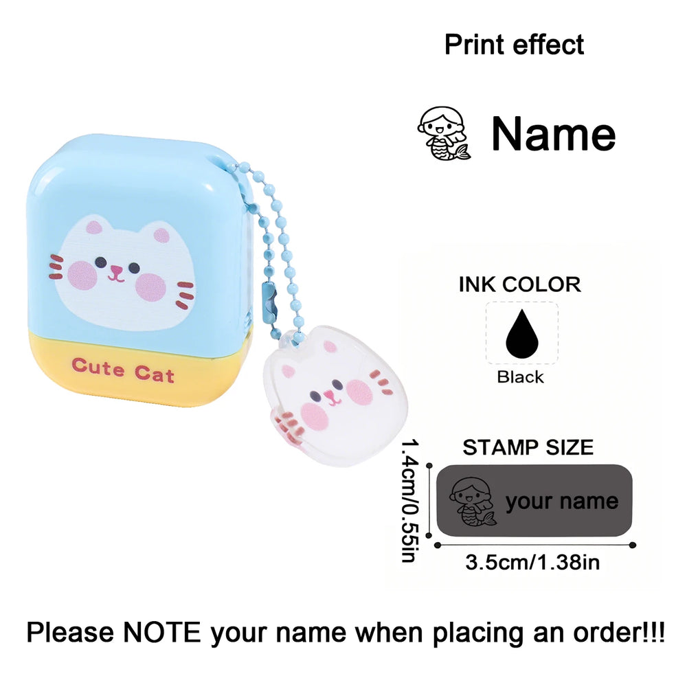 Custom Name Stamp for Clothes and School Uniforms | Personalized Belongings Marker detail view