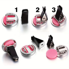 Stainless Steel Car Air Vent Air Freshener Clip