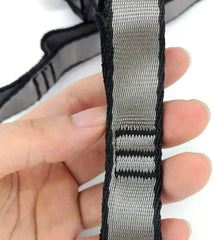 Daisy Chain Yoga Stretch Belt | Multi Loop Hanging Rope for Aerial Yoga Hammock detail view