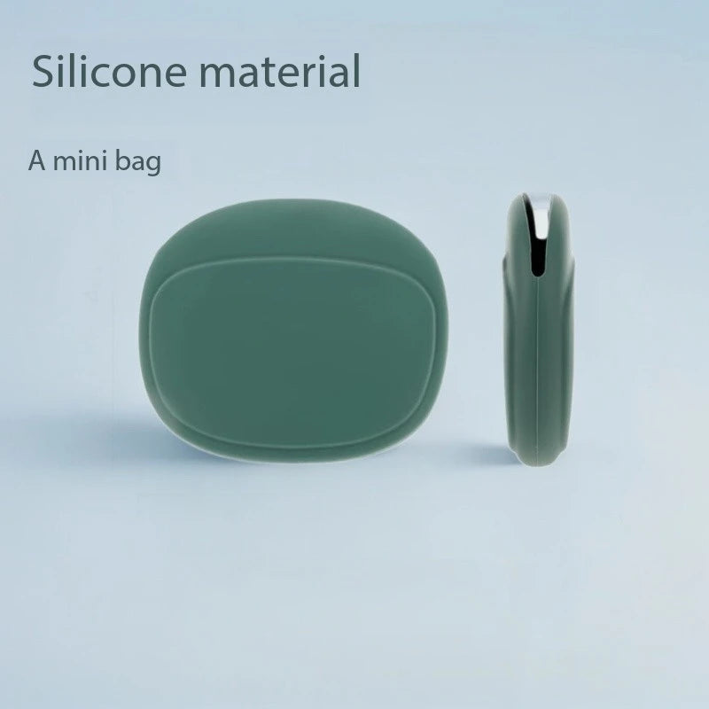 Silicone Cell Phone Cable Bag Data Cable Storage Box Travel Earphone Wire Key U Drive lifestyle view