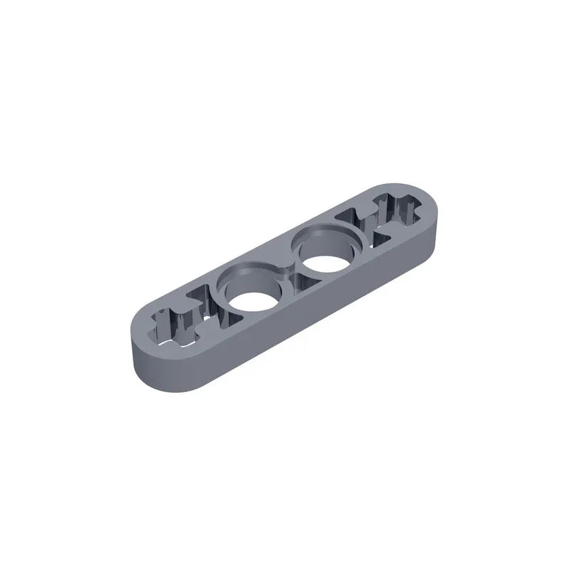 Gobricks GDS-690 Technical Liftarm Thin 1 x 4 with Axle Holes | Compatible Building B alternate view