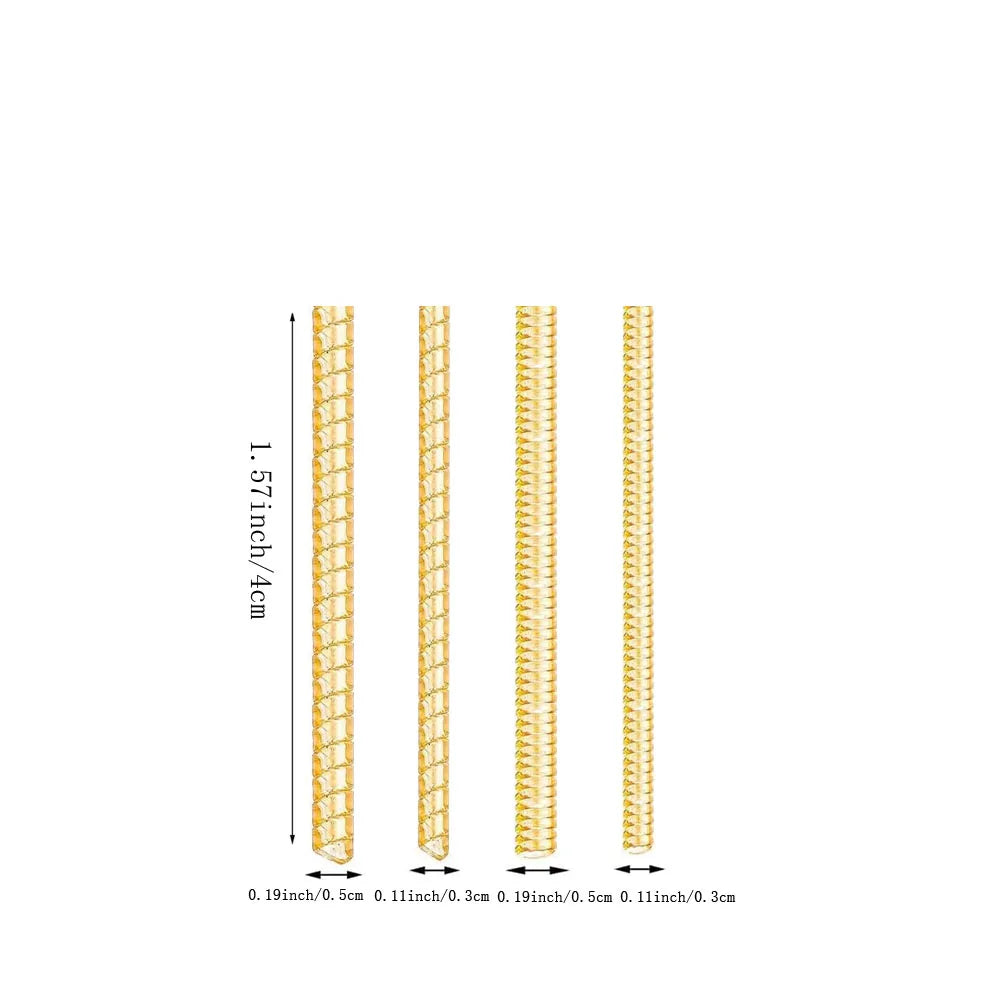 Ring Sizers for Loose Rings,Ring Adjuster for Loose Rings Women Men Rings Guards,Gold Silicone Ring Tightener,Invisible Metal Ri