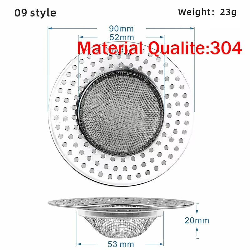 Kitchen Sink Strainer | Stainless Steel Mesh Drain Filter for Sink and Bathroom lifestyle view