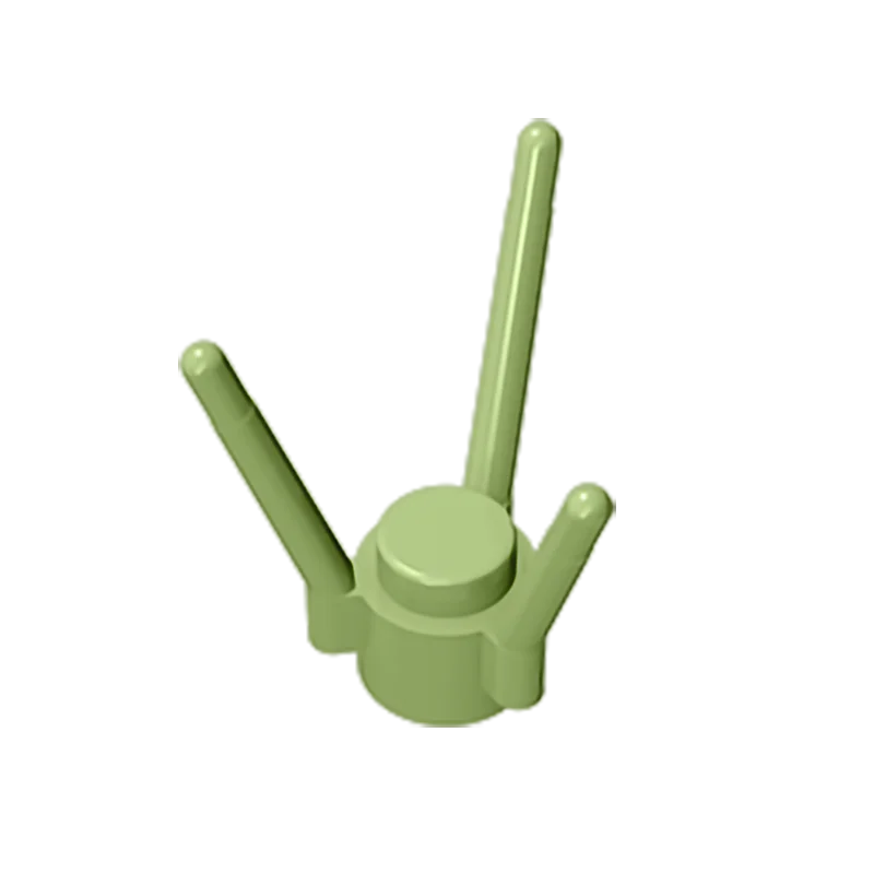 Gobricks GDS-1323 Plant Flower Stem Building Blocks | 3741 Piece DIY Set close-up view