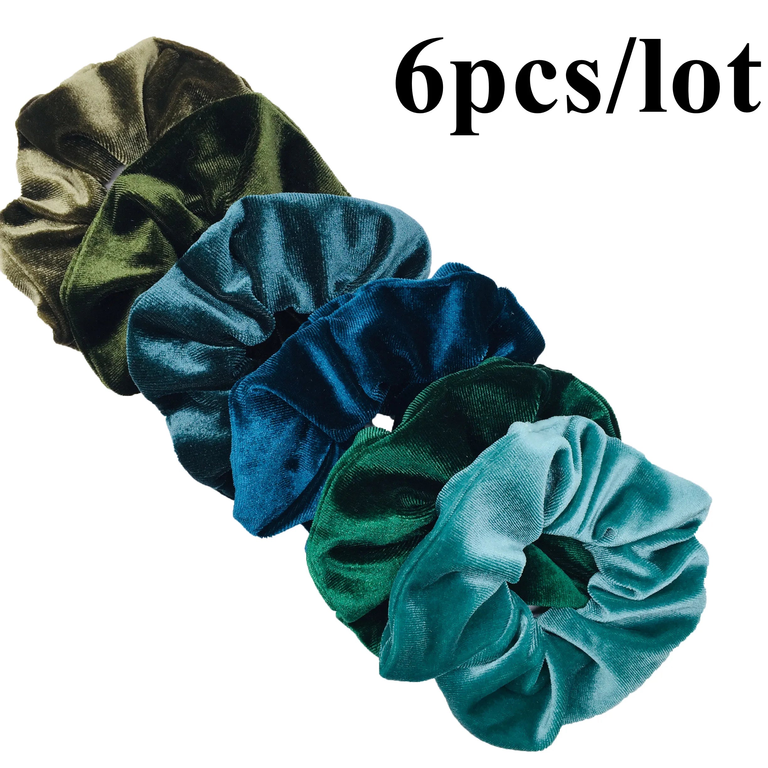 10/6/1pc Accesorios para el cabello chouchou cheveux femme hair scrunchies headband wo close-up view