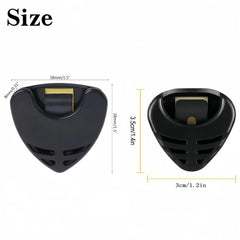 Miwayer 1/5/10Pcs Guitar Pick Holder Plastic Plectrum Case Mediator Quick Storage Sel alternate view