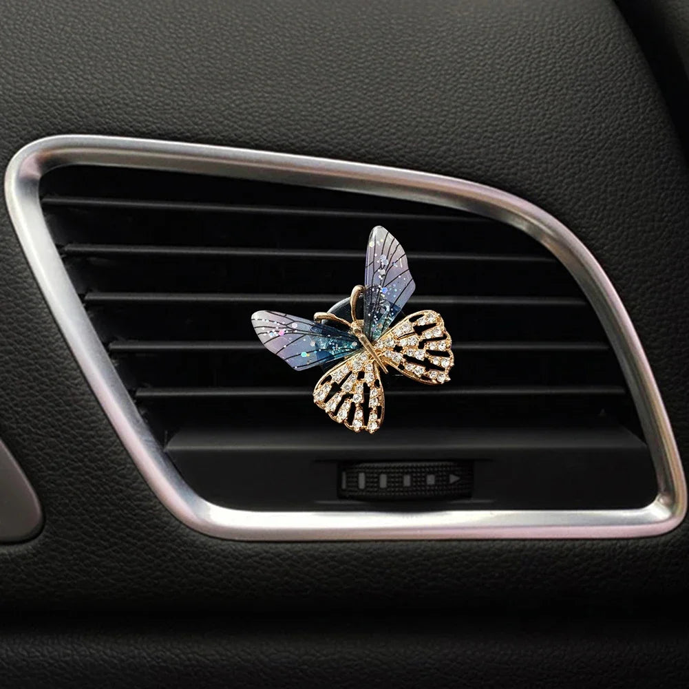 Butterfly Dragonfly Bee Car Perfume Clip Air Outlet Freshener detail view