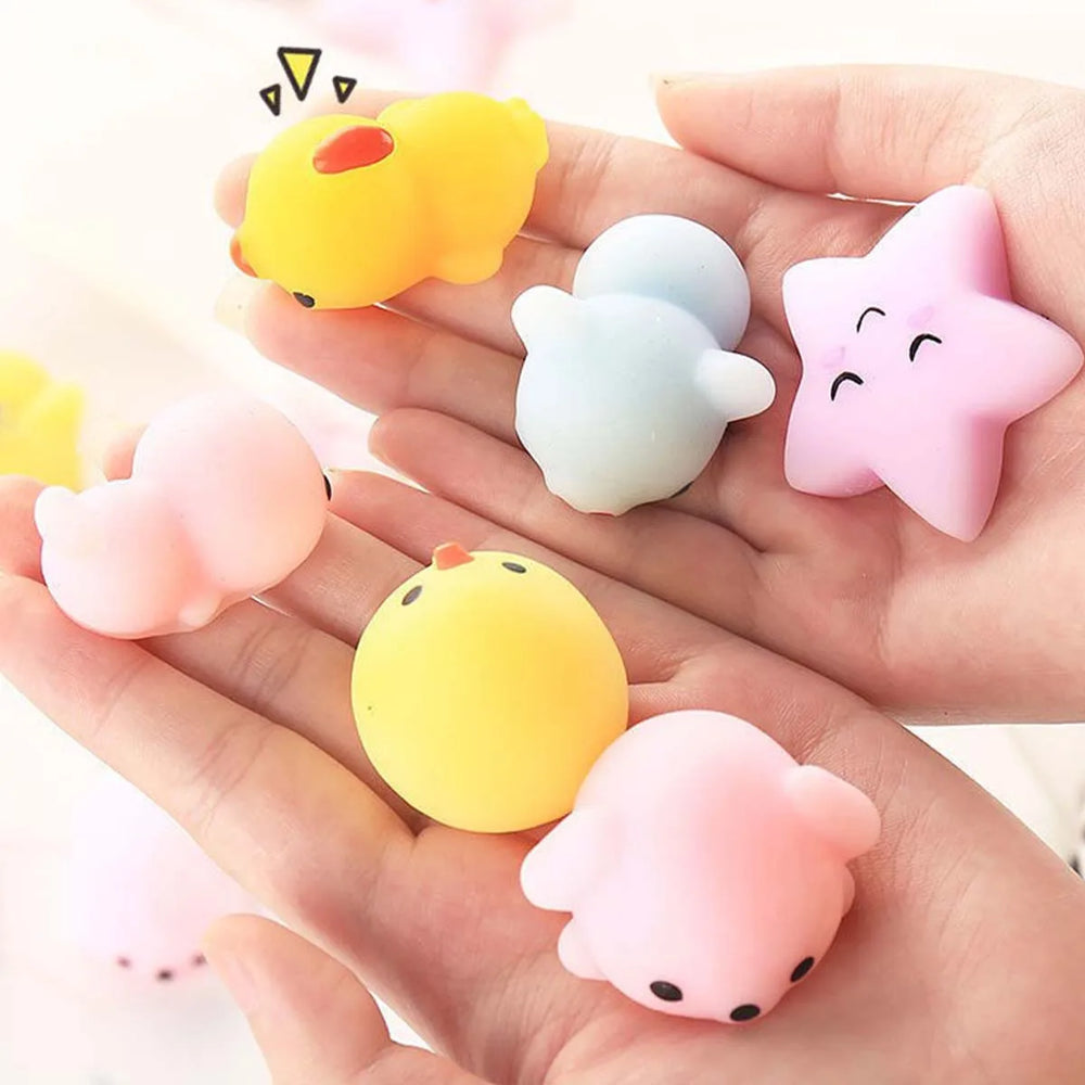 30PCS Pinch the Joyful Animal Tuan, Decompression Tool, Children's Push Scan Code Sma lifestyle view