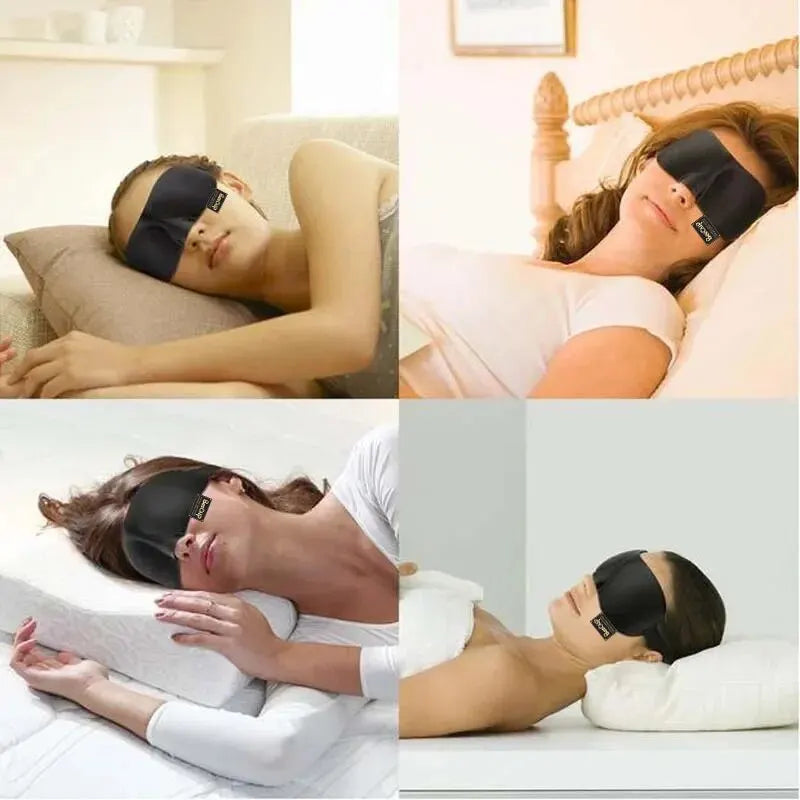 3D Sleep Mask | Natural Sleeping Eye Cover for Travel and Home alternate view