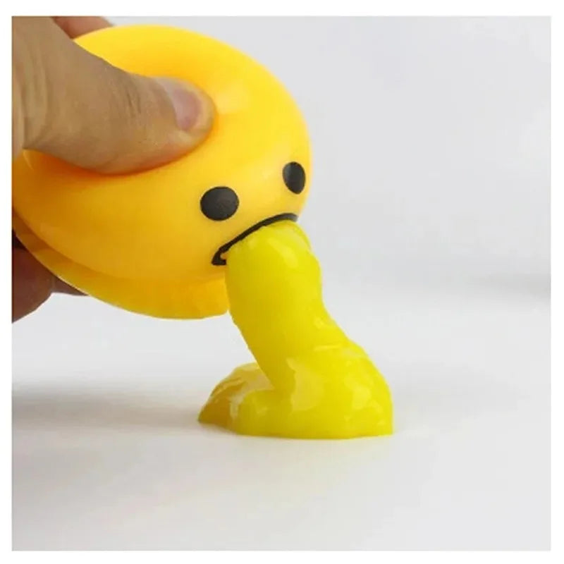 Squeeze Vomit Egg Yolk Toy | Novelty Stress Relief Gag Gift