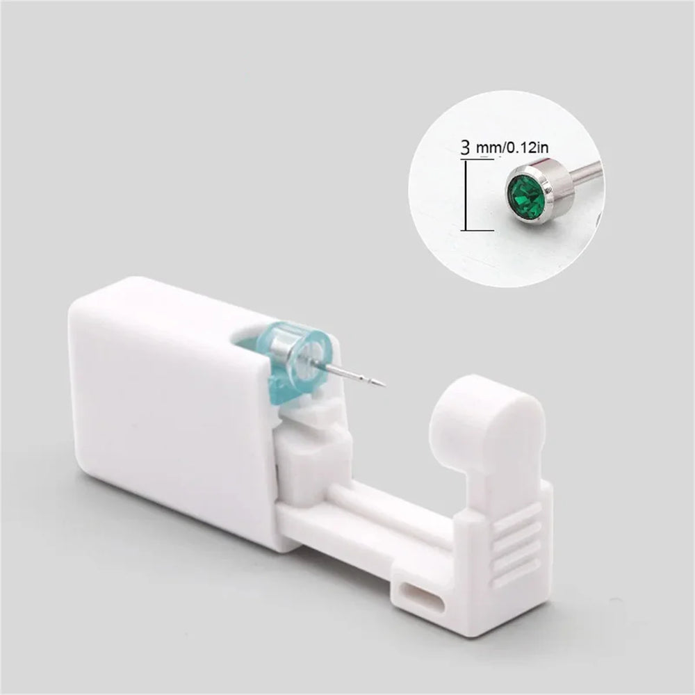 EVISPOL 1Pc Cartilage Tragus Helix Piercing Gun Disposable Sterile Ear Piercing Kit No close-up view