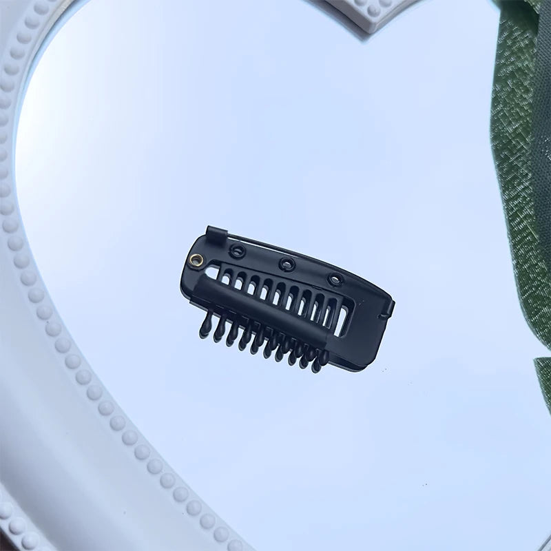 1/5 Pcs With Safety Pin 10-Teeth Strong Chunni Grip Hair Clip Comb Setting Grip Clips St detail view