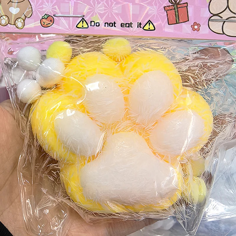 Squeeze Cat Paw Toys Cute Soft Abreact Relief Relax Toys Sticky Decompressing Pinchin lifestyle view