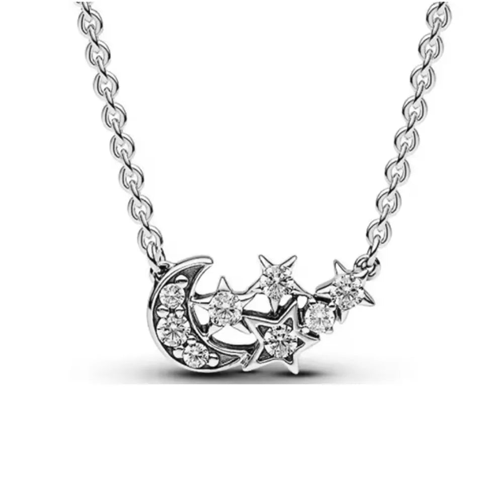 925 Sterling Silver Butterfly Heart Necklace and Earrings Set | Fine Jewelry for Wome lifestyle view