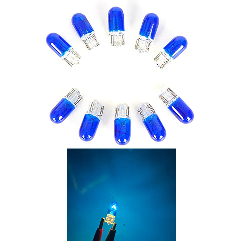 10 X Signal Lamp Glass T10 W5W 12V 5W Car Bulb additional angle