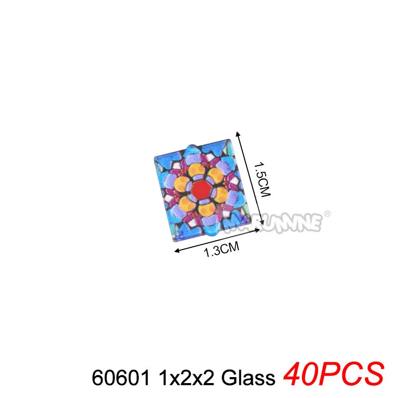 Marumine Window and Door Building Blocks | Compatible City House Parts Set lifestyle view