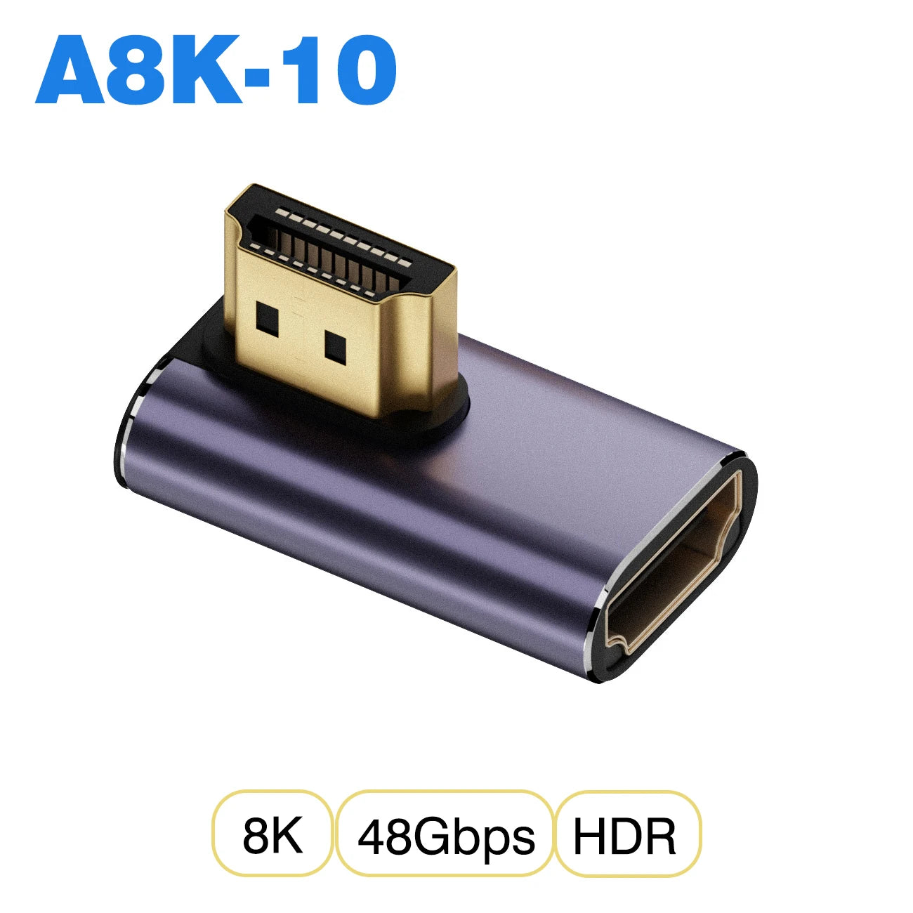 HDMI-Compatible Adapter | Mini and Micro HDMI to HDMI 2.1 Converter 48Gbps 8K60Hz 4K120H detail view
