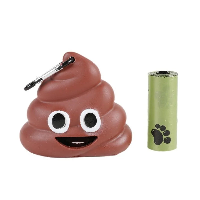 Pet Fecal Bag Dispenser Cat Dog Outdoor Pocket Hanging Buckle Portable Eco-friendly Biod detail view