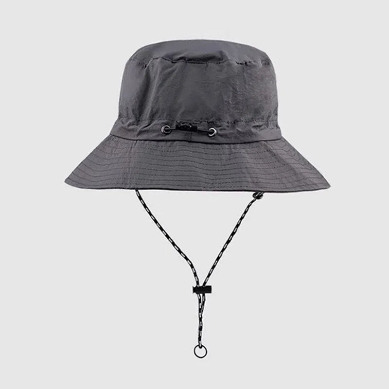 Waterproof Fisherman Hat | Sun Protection Bucket Hat for Outdoor Adventures lifestyle view