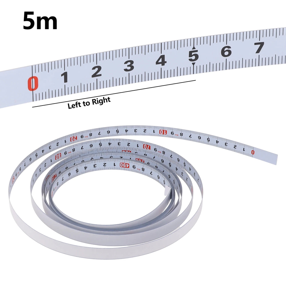 1Pcs Tape Measure 1/2/3/5M 13MM Adhesive- Rulers Woodworking Measuring Ruler Sewing T lifestyle view