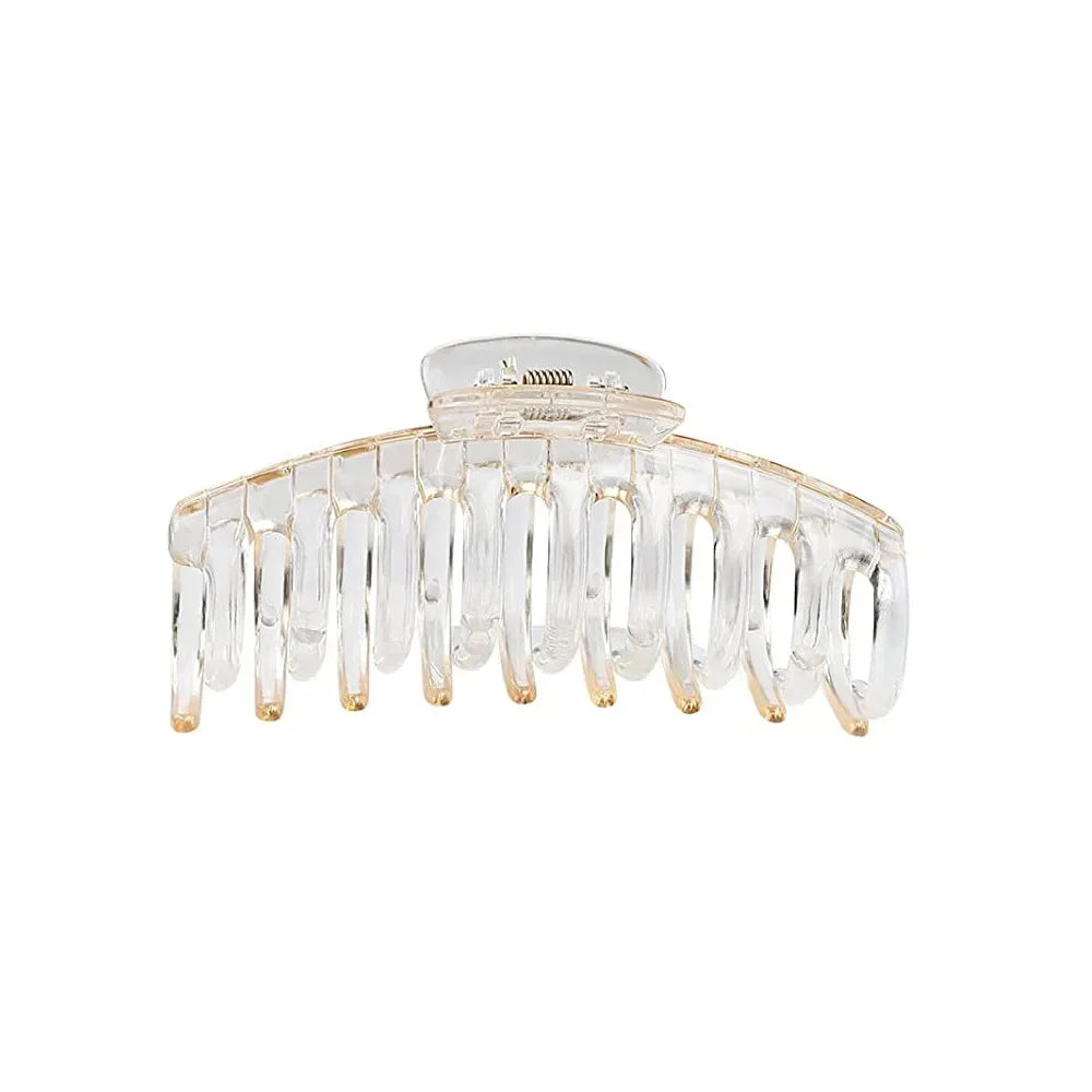 Korean Solid Large Hair Claws Elegant Frosted Acrylic Hair Clips Hairpins Barrettes Headwear for Women Girls Hair Accessories