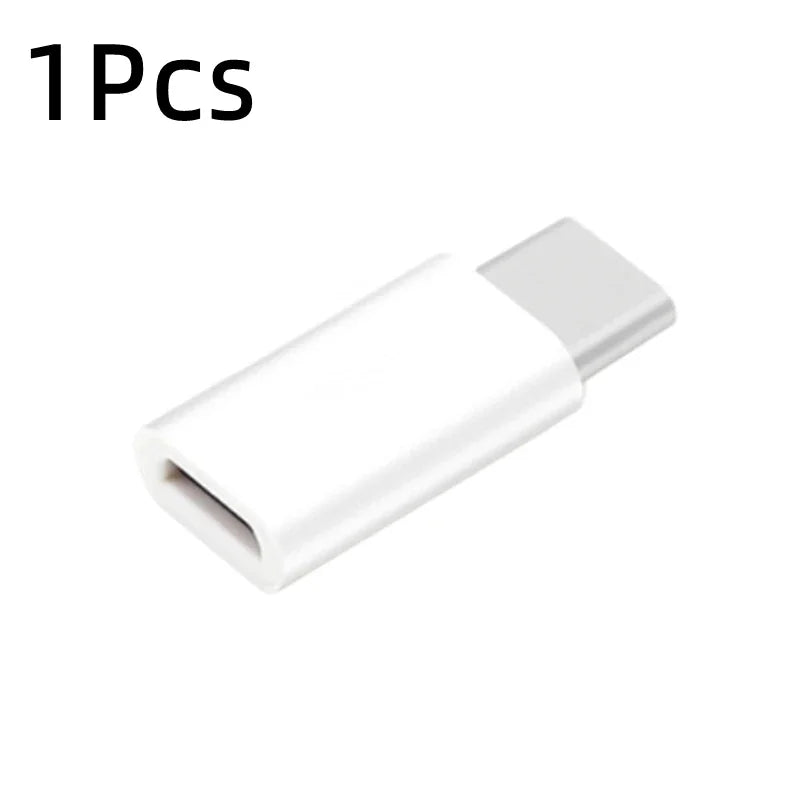 1/3Pcs Micro USB Female To Type C Male Adapter OTG Converter Micro-B To USB-C Connect lifestyle view