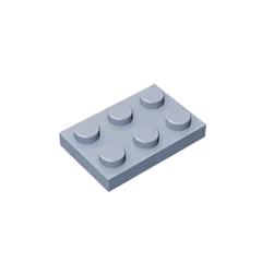 Gobricks GDS-510 Plate 2 x 3 | Compatible Building Block for DIY Projects detail view