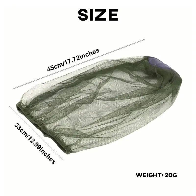 Anti Mosquito Fishing Cap | Breathable Mesh Hat for Outdoor Men and Women detail view