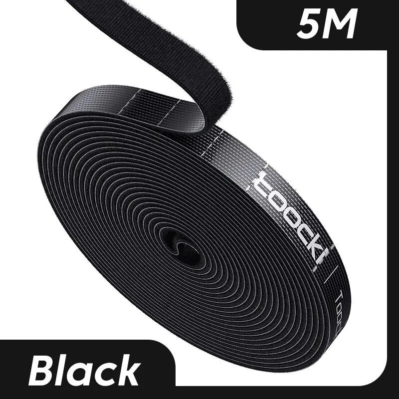Toocki 5m Organizer Cable Management Tearable Organizador Cables 10mm Width Winder Ti alternate view