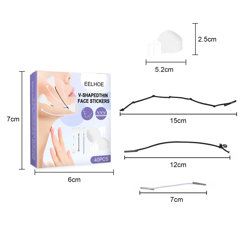 Face Lift Tape | Invisible V-Shape Face Lifting Sticker alternate view