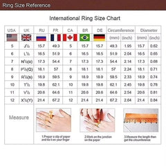 Hot Selling 925 Silver Blue, Green, Heart-Shaped Square Ring Suitable For Women's Exqu close-up view