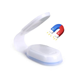 Mini Running Emergency Light | Clip Safety Soft Silicone Outdoor Cycling Lamp close-up view