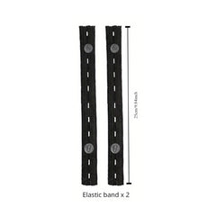 2 Pieces Invisible Belt Tightener Set Sewing Tools Seamless Trouser Buckle Adjuster close-up view