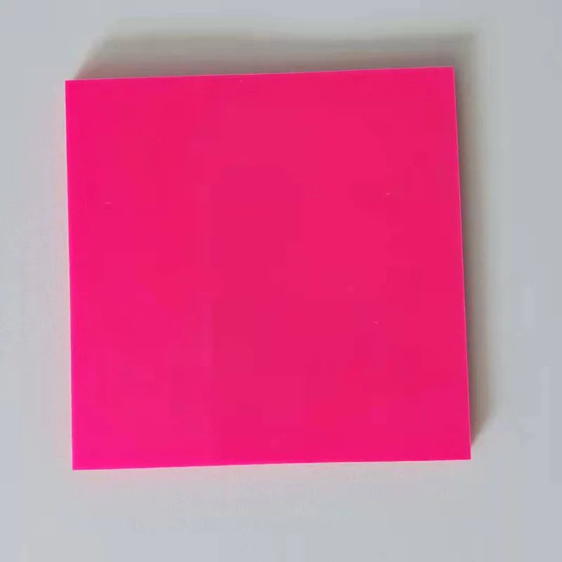 50 Sheets Creative Transparent PET Waterproof Sticky Notes Notepads - School Statio additional angle
